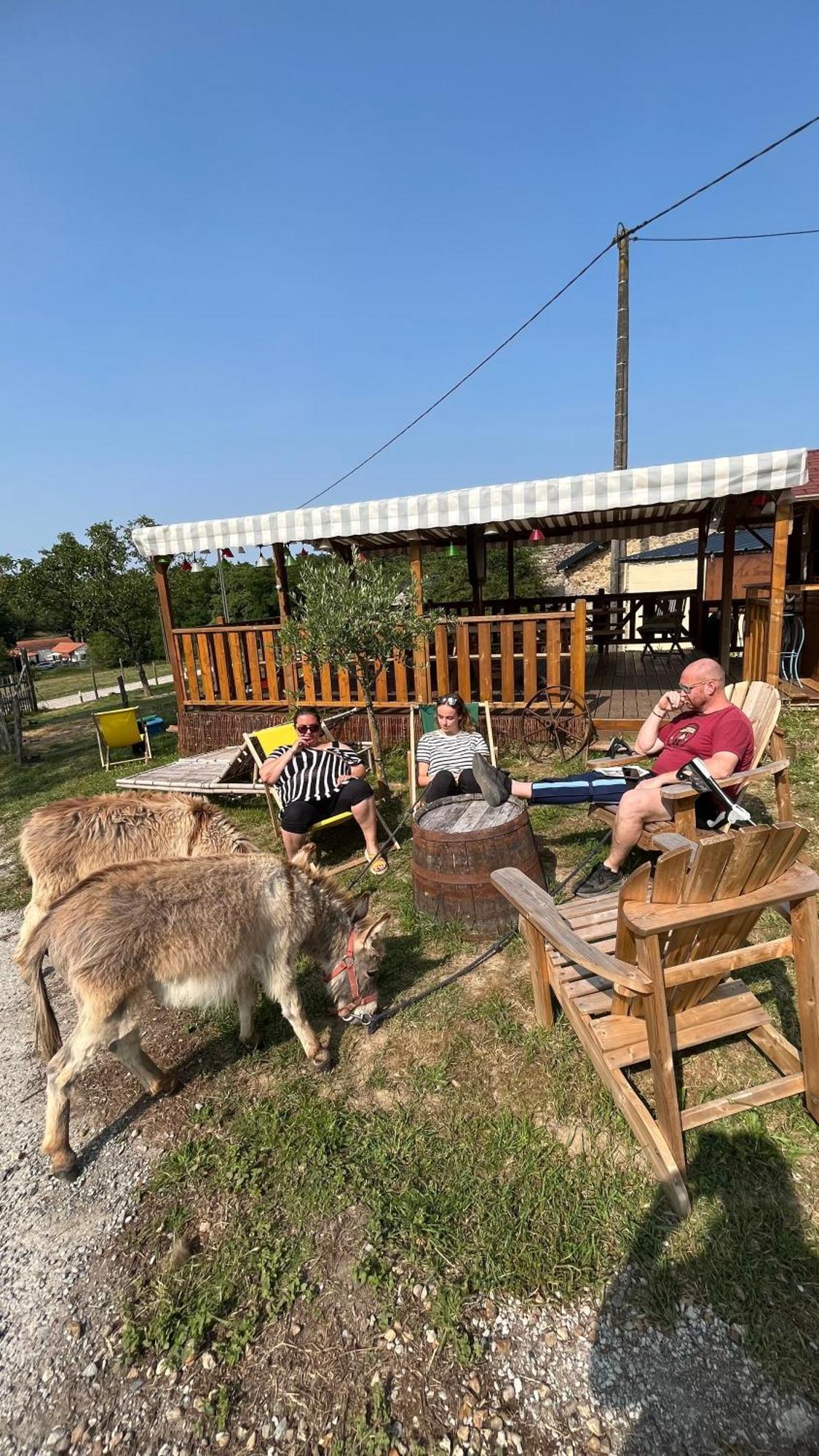 Camping De La Ferme Aux Anesses, Mobil Home Sofia2 Bressuire Eksteriør billede